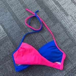 PINK Criss Cross Bikini Top